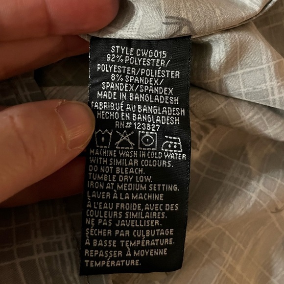 Canada WeatherGear Gray Novelty Print Men's Shirt size XL - Picture 3 of 13